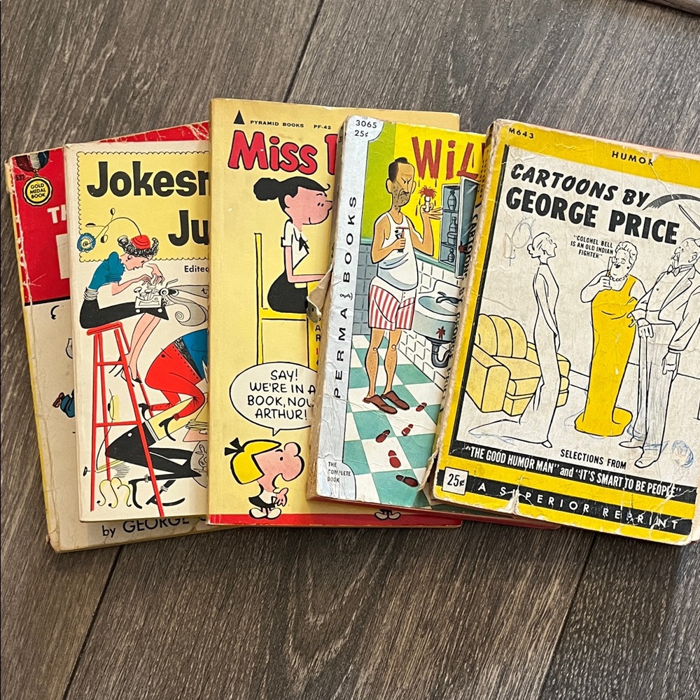 Vintage Cartoon Paperback Digest Lot
